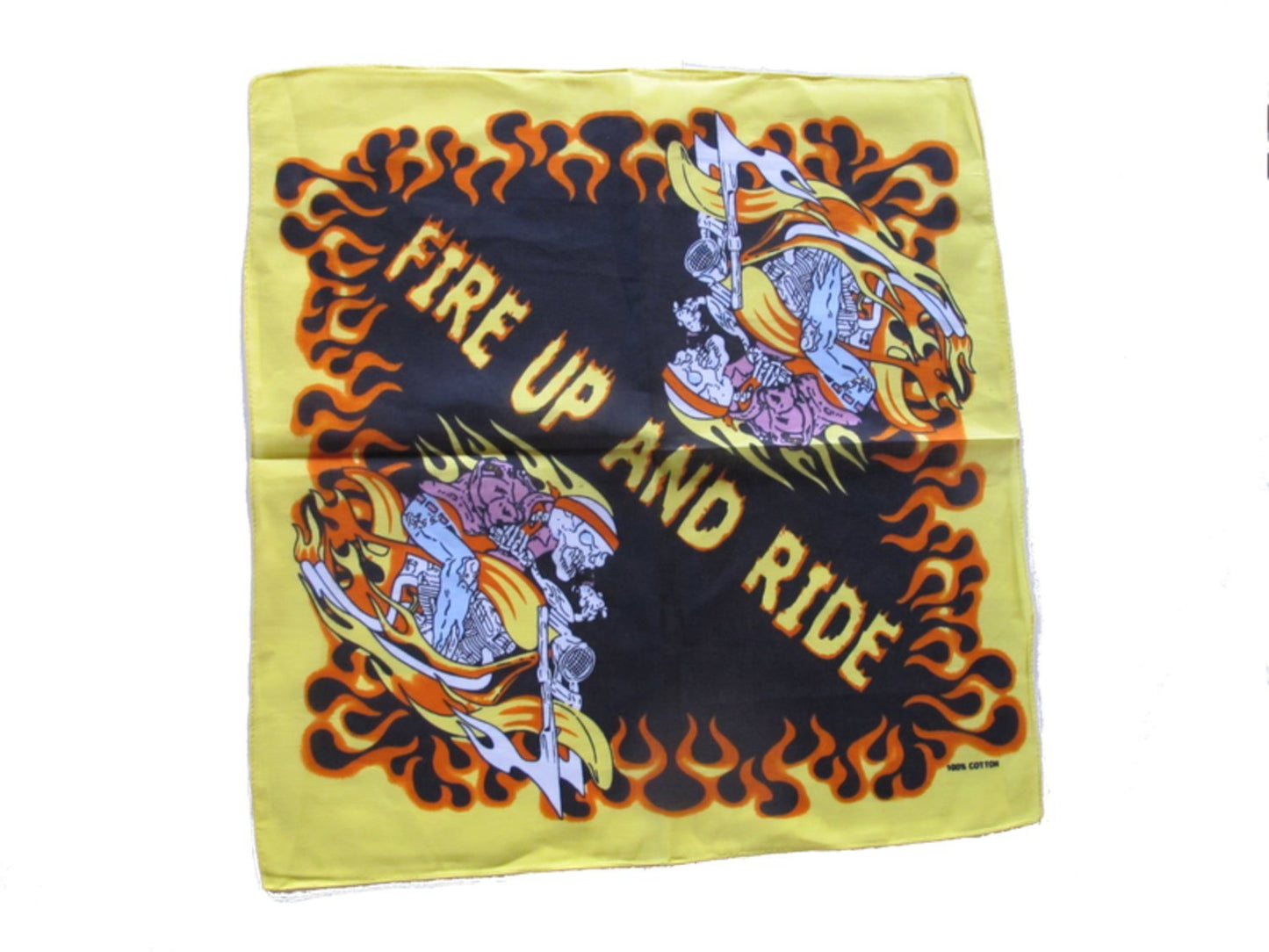 Bandana Scarf Fire up and Ride