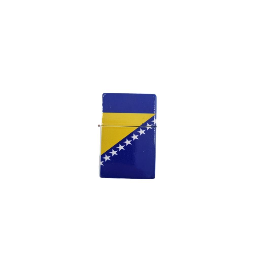 Bensintändare - Bosniens flagga - Hiprock