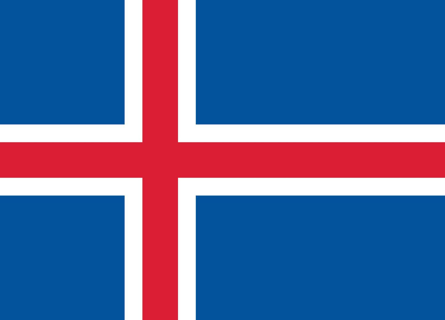 Island flagga