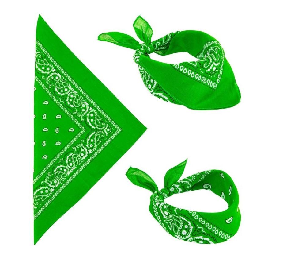 Ljusgrön Bandana - Hiprock