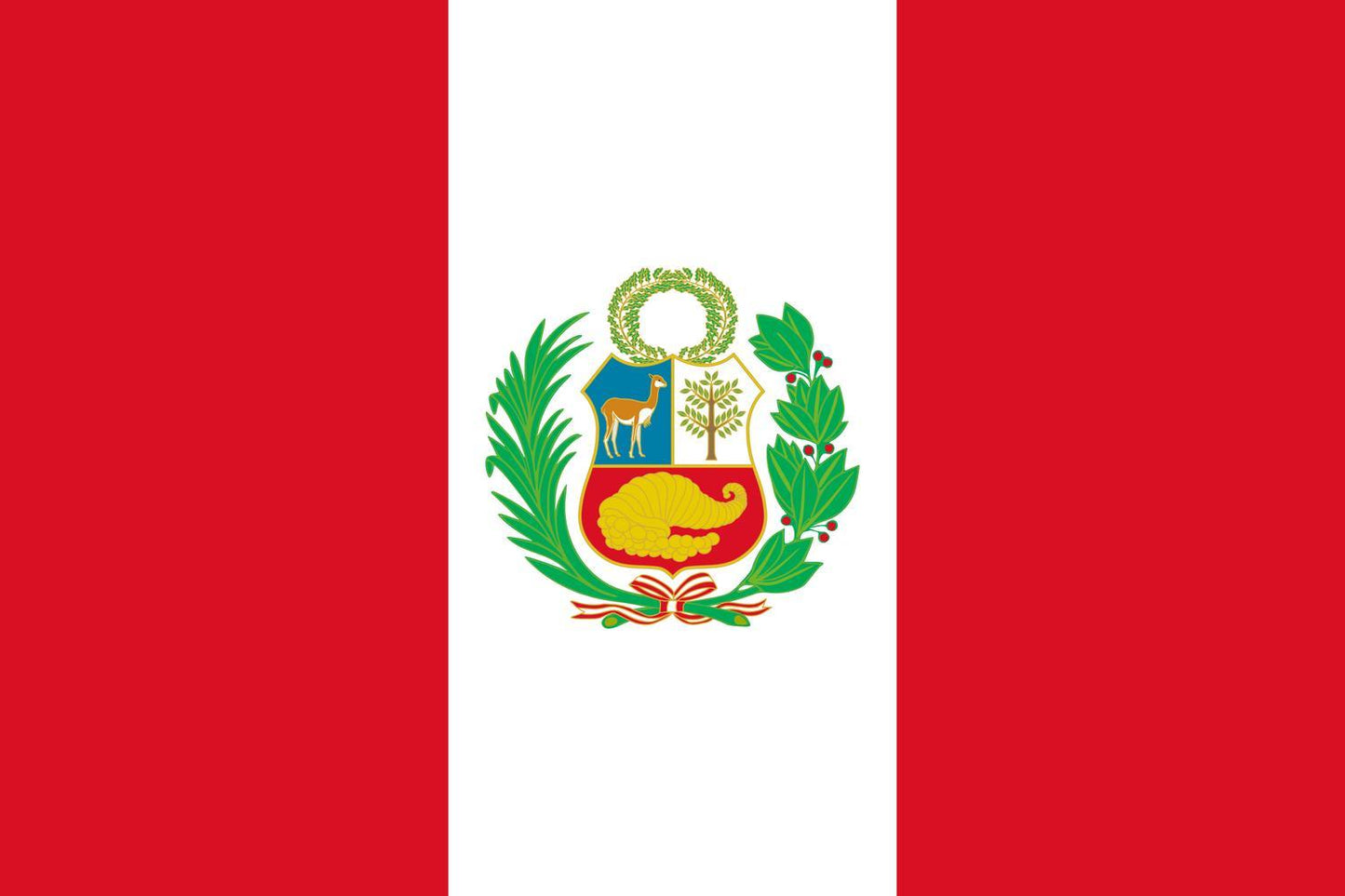 Peru flagga - Hiprock
