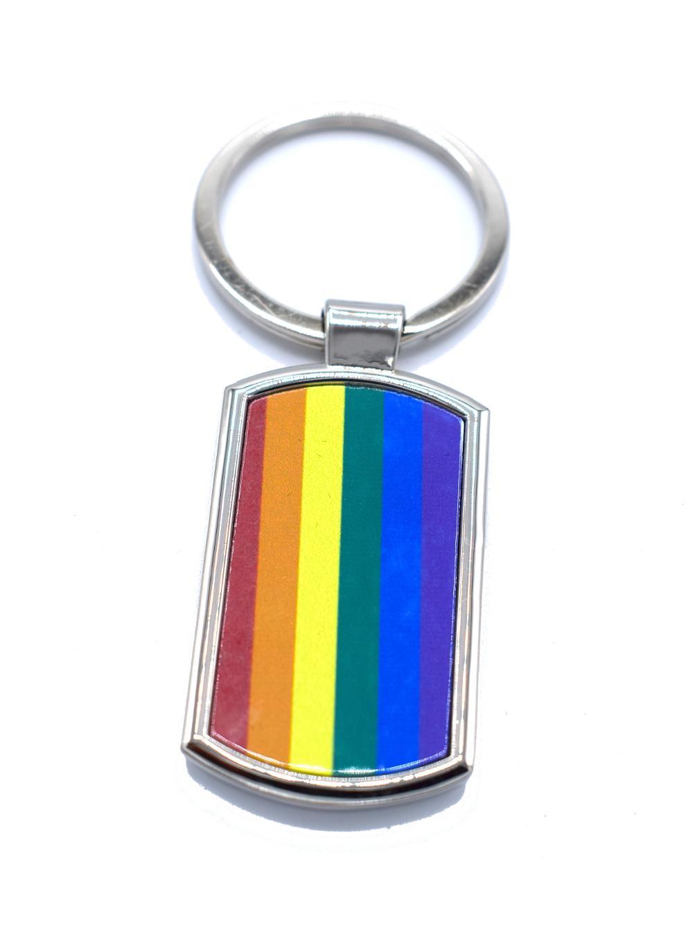 Prideflagga - Nyckelring - Hiprock