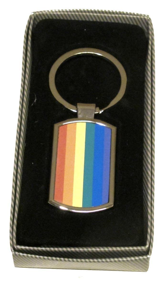 Prideflagga - Nyckelring - Hiprock