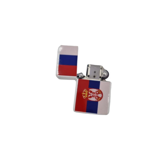 Bensintändare - Serbiens flagga - Hiprock 