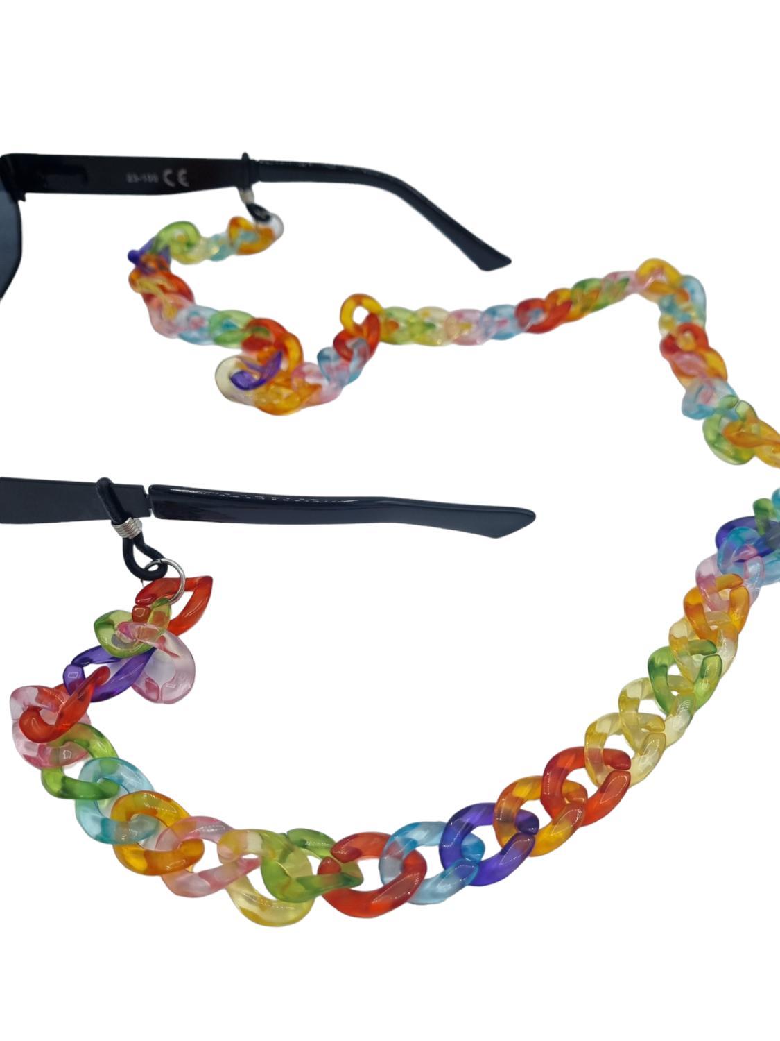 Exklusivt Senilsnöre /glasögonsnore Glasögon Kedja Colorful