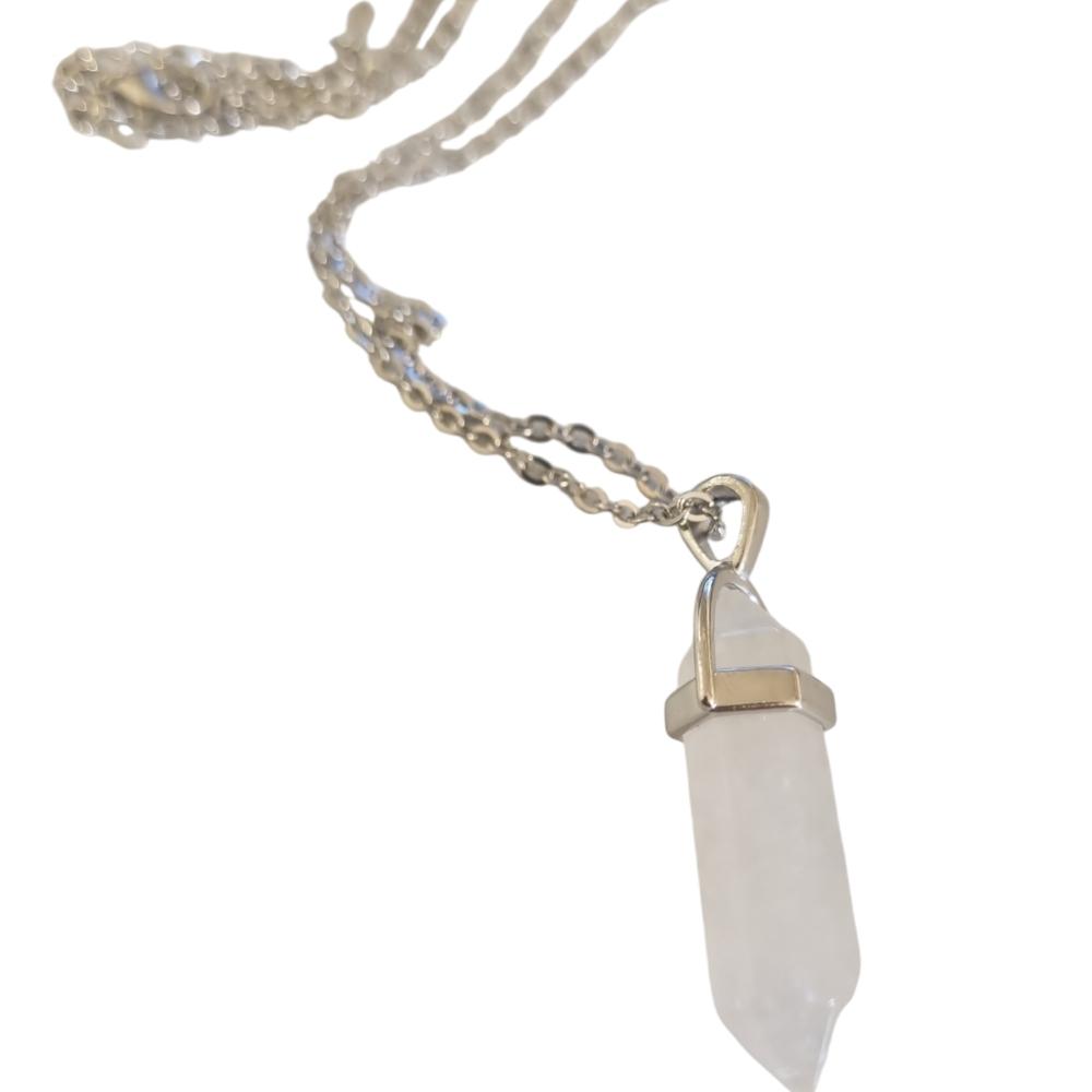 Kristall Halsband Hexagonal